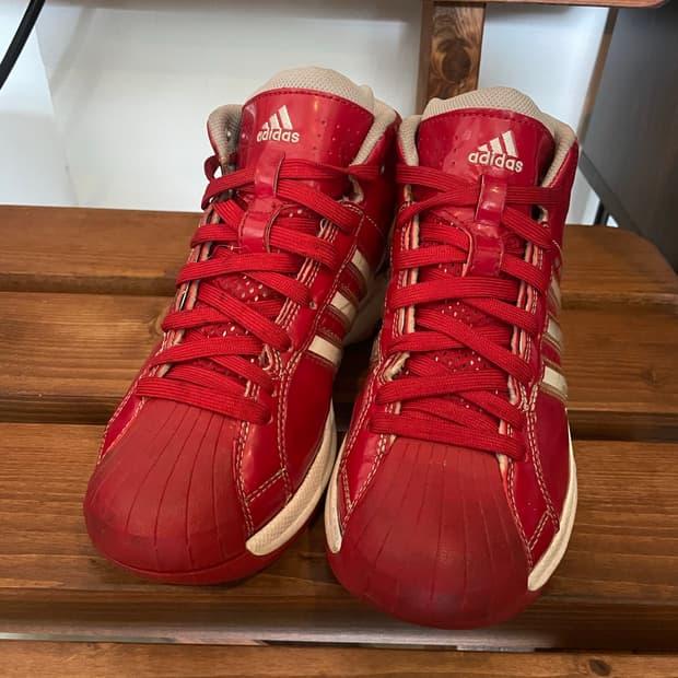 아디다스 PRO MODEL 레드 225 2