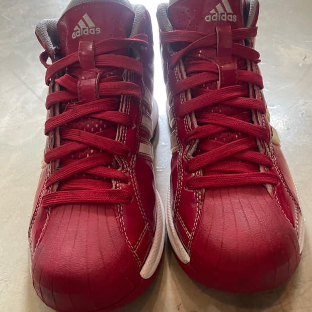 아디다스 PRO MODEL 레드 225 4