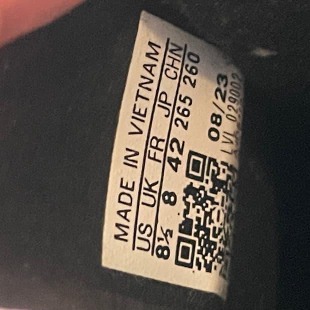 아디다스 가젤 코어 블랙 클라우드 화이트 265 10