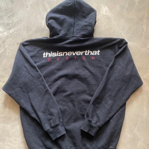 Thisisneverthat 디스이즈네버댓 블랙 후드 M 3