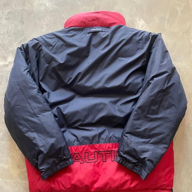 NAUTICA 노티카 올드스쿨 리버시블 패딩 L 6