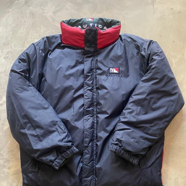 NAUTICA 노티카 올드스쿨 리버시블 패딩 L 5