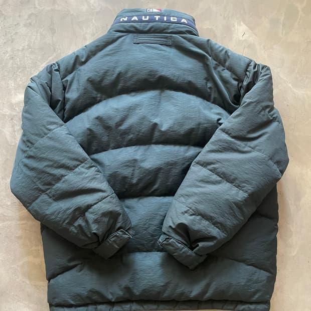 NAUTICA 노티카 올드스쿨 리버시블 패딩 L 4