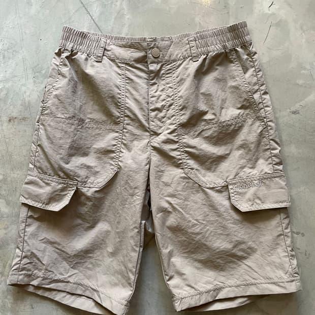 몽벨 고프코어 나일론 반바지 베이지 2