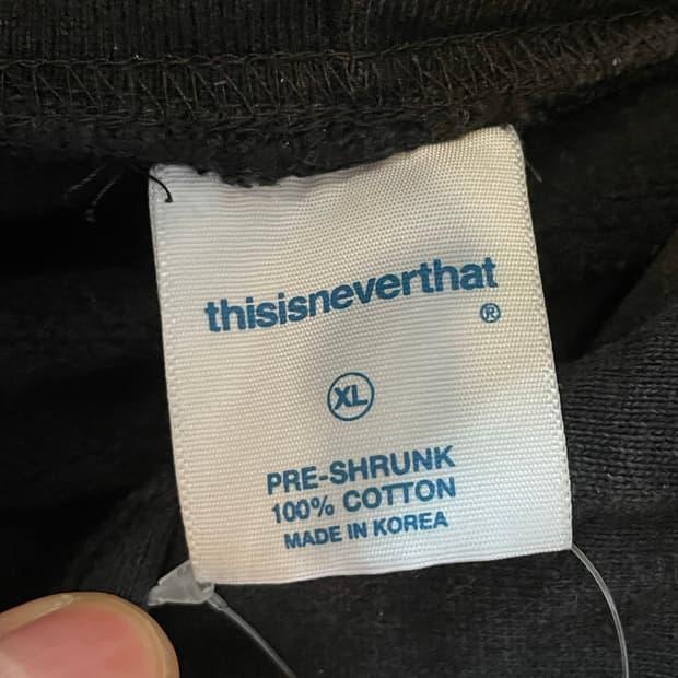 thisisneverthat 디스이즈네버댓 후드 XL 5