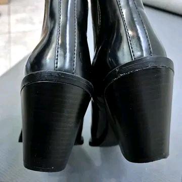 H&M 웨스턴 스타일 레더 부츠 38 6