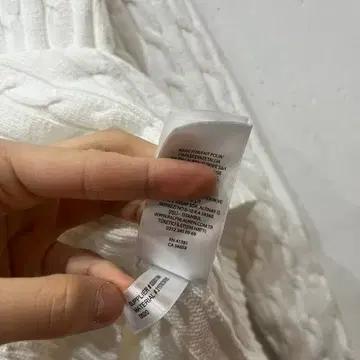 폴로랄프로렌 여성 코튼 케이블 니트 화이트 S 6