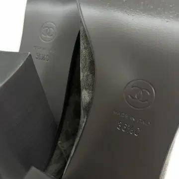 샤넬 그레이 스웨이드 쇼츠 부츠 36 1/2C 235 6VCHS28810 11