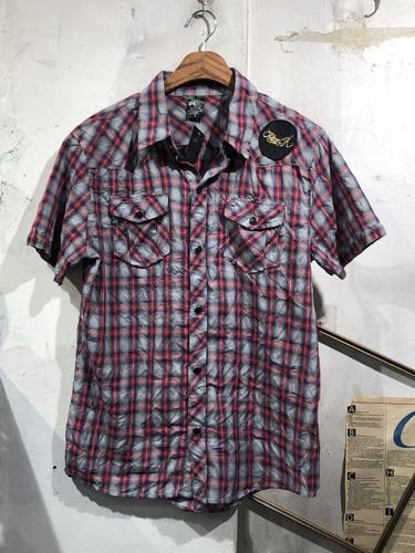 Russ.k red short sleeve shirt 7