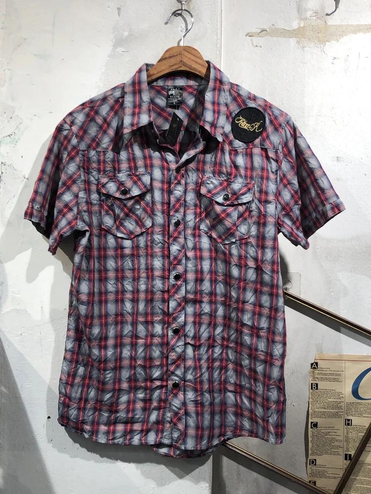 Russ.k red short sleeve shirt 3