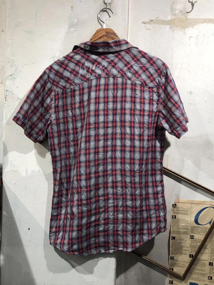 Russ.k red short sleeve shirt 4