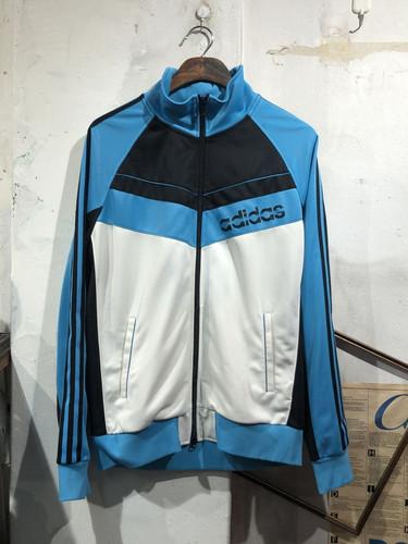 Adidas sky blue high neck track jacket 7