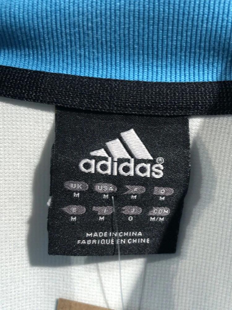 Adidas sky blue high neck track jacket 5