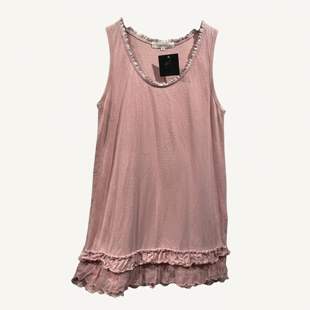 Grove light-pink sleeveless top 1