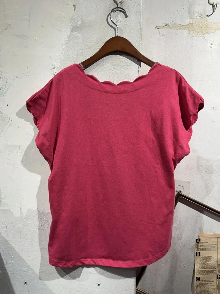 Natural Couture pink short sleeve t-shirt 5