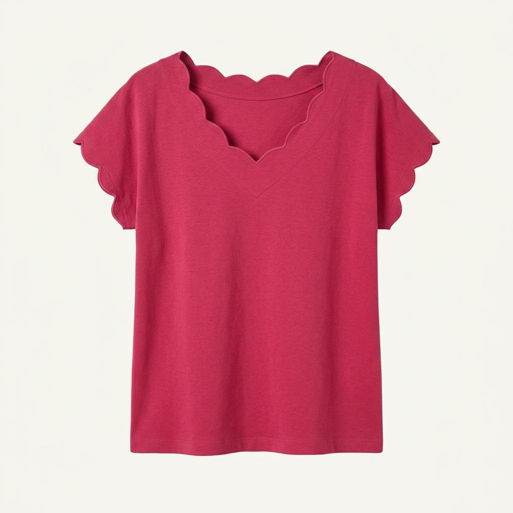 Natural Couture pink short sleeve t-shirt 1