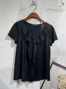 United Arrows ruffled short sleeve t-shirt 2