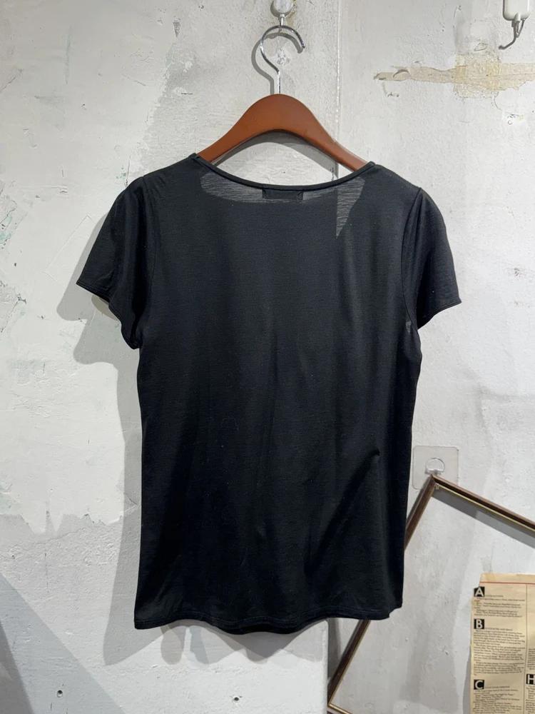 United Arrows ruffled short sleeve t-shirt 5