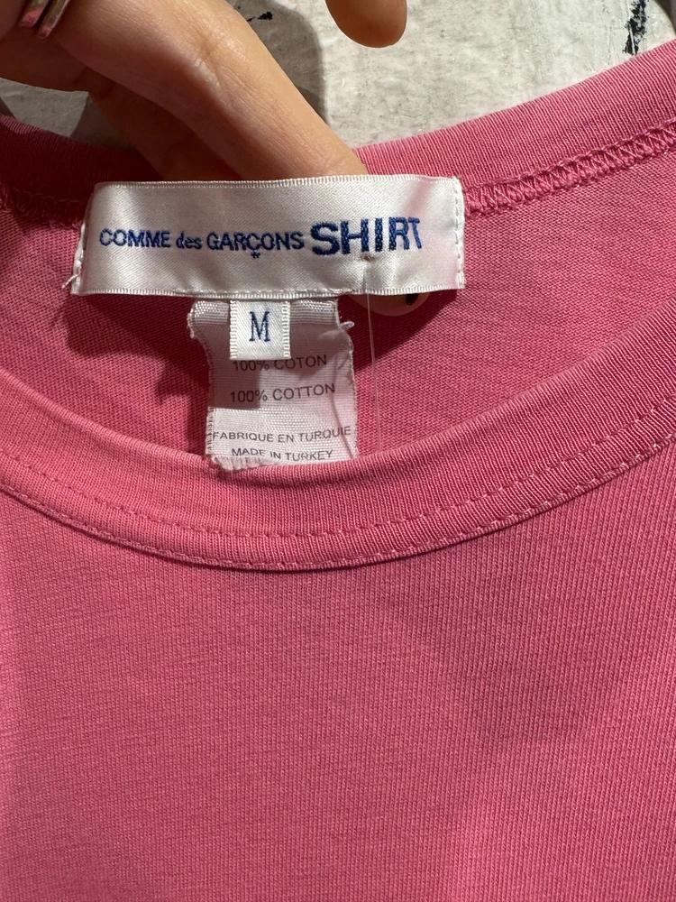 Comme Des Garcons Shirt pink short sleeve t-shirt 8