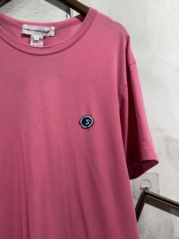 Comme Des Garcons Shirt pink short sleeve t-shirt 4