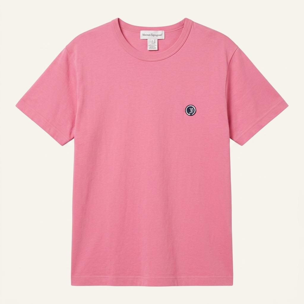Comme Des Garcons Shirt pink short sleeve t-shirt 1