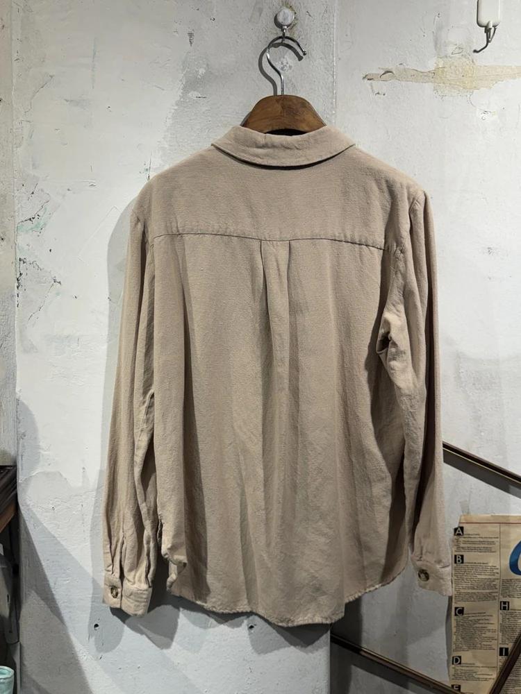 Vila beige long sleeve shirt 6