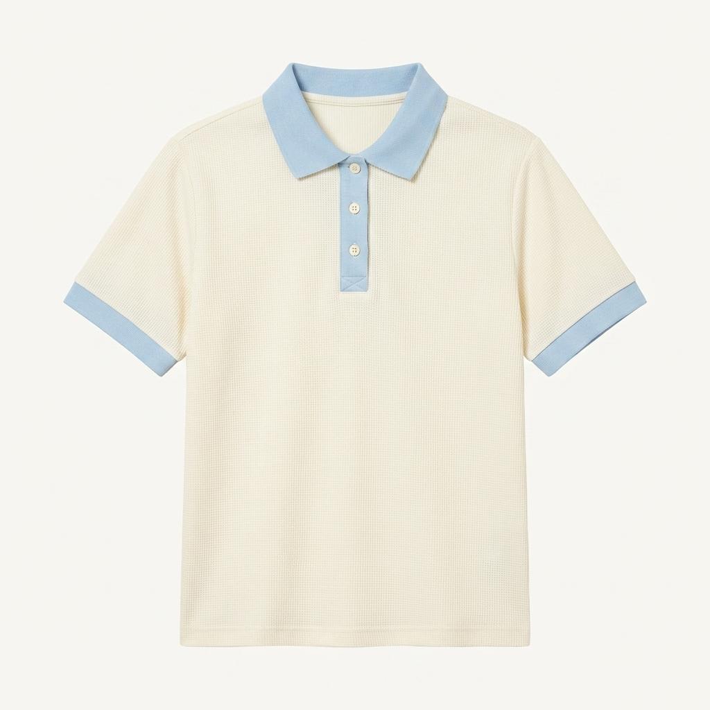 Volley two-tone polo shirt 1