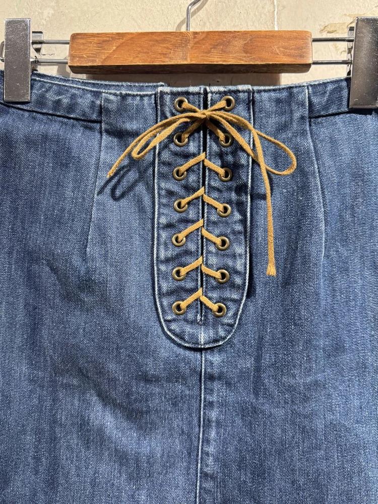 Bming Life Store denim midi skirt 4