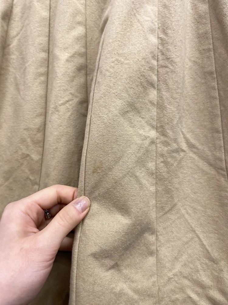 Hiromichi Nakano beige flared tassel skirt 9