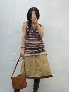 Multicolor geometric print sleeveless tunic 2