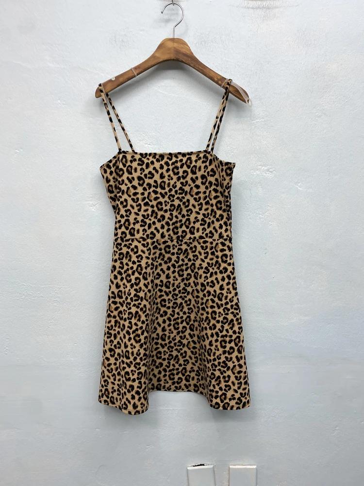 H&m brown leopard mini onepiece 6