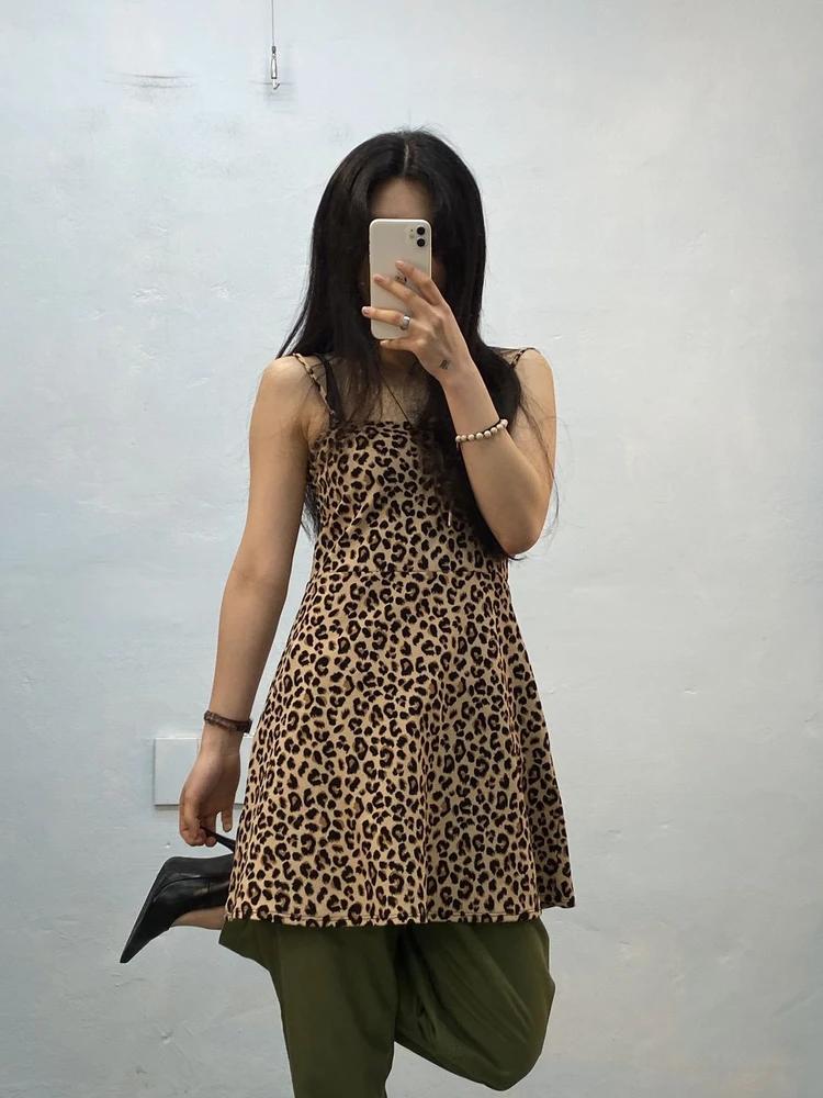 H&m brown leopard mini onepiece 3