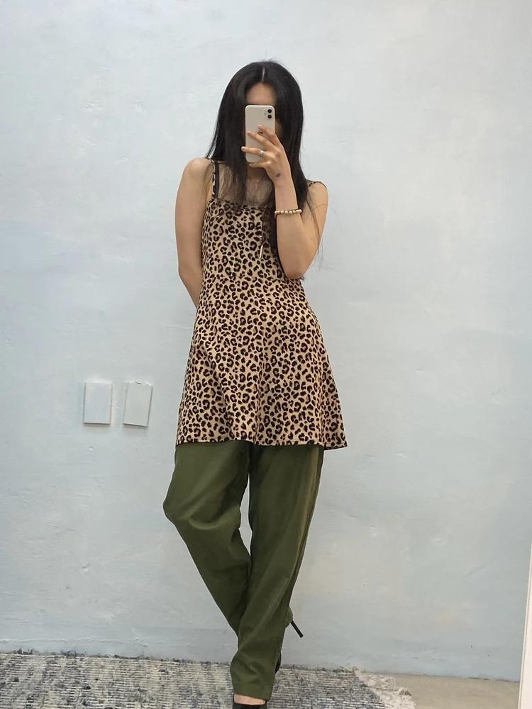 H&m brown leopard mini onepiece 4