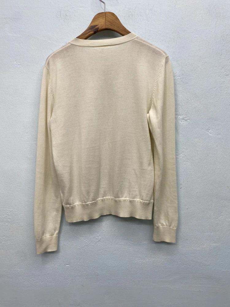 Ivory&black lace embroidered cardigan 9