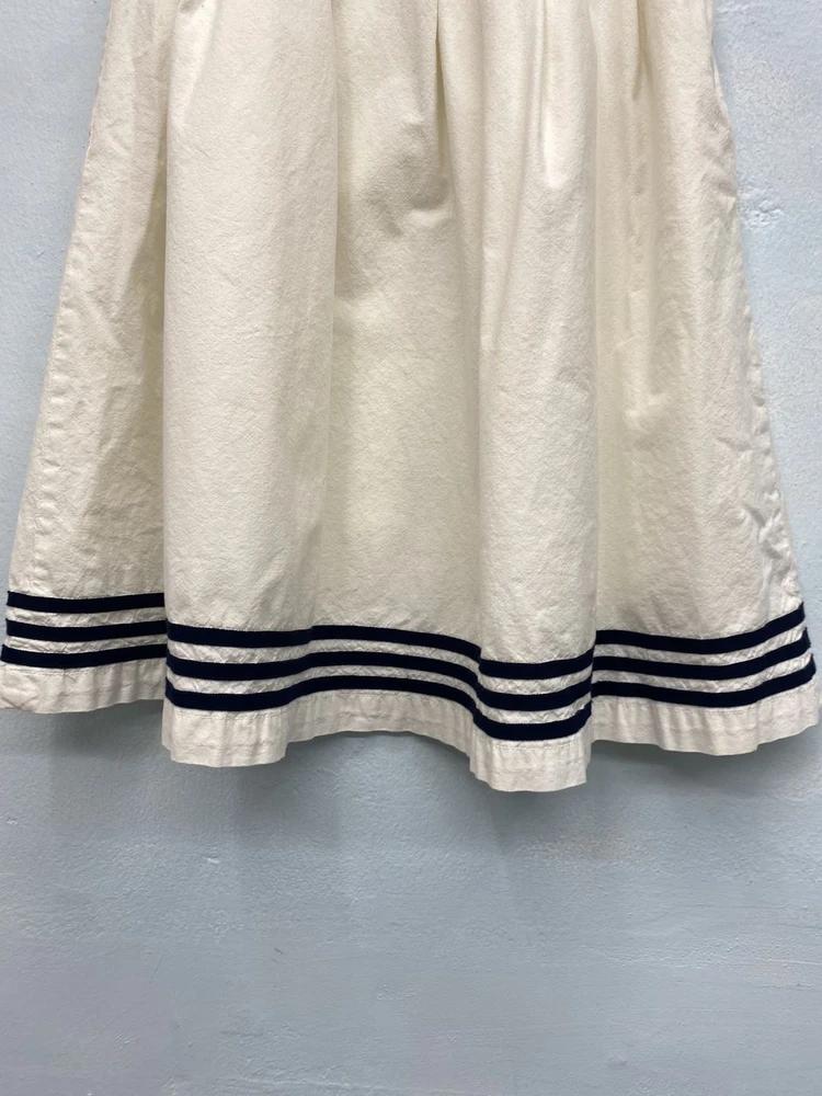 Ehka Sopo white flared skirt 7