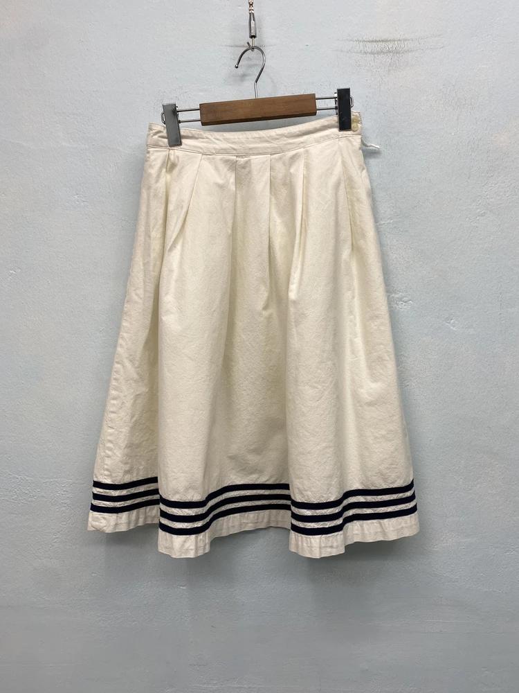 Ehka Sopo white flared skirt 5