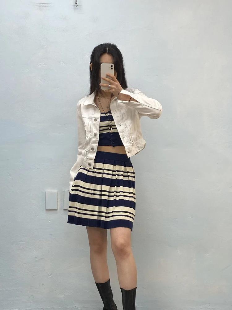 Levi Strauss & Co white denim jacket 5
