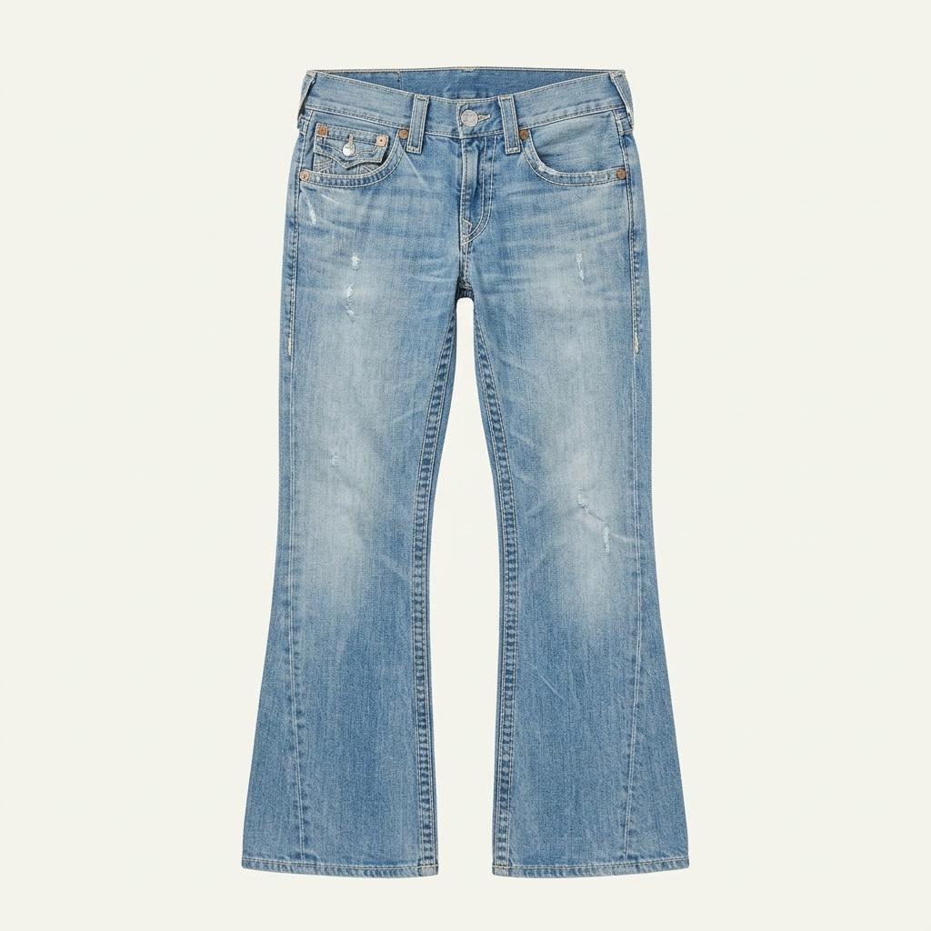 Rush Hour light wash bootcut jeans 1
