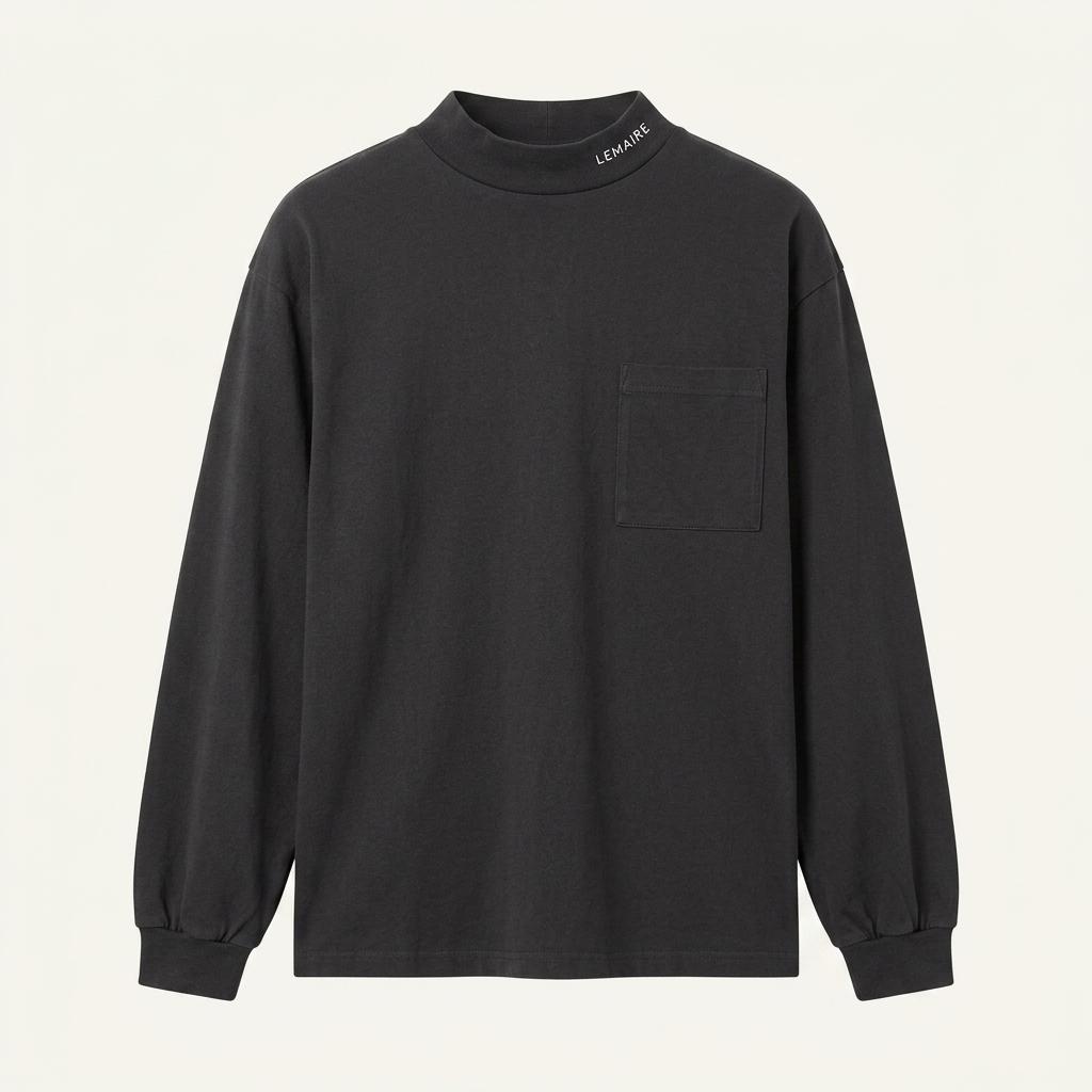 Huf black long sleeve t-shirt 1