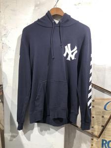 Majestic Athletic navy hoodie 2