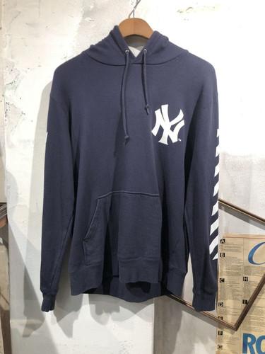 Majestic Athletic navy hoodie 8