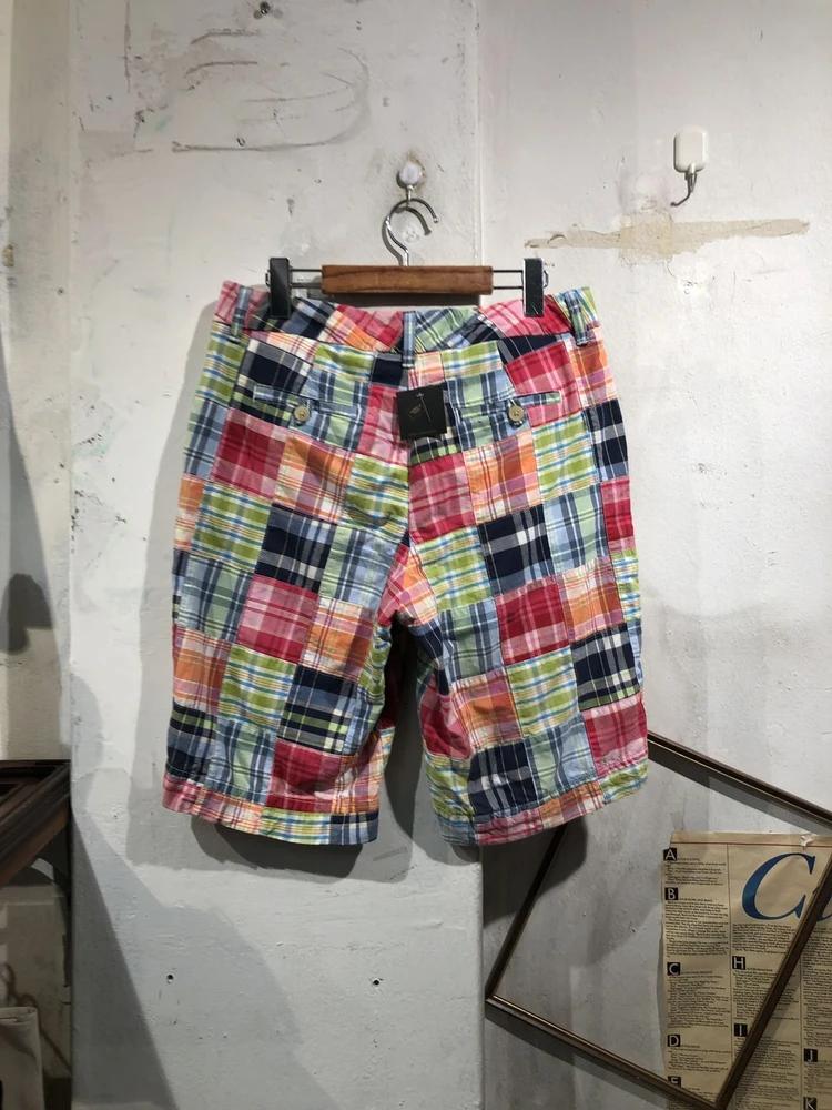 L.l.bean colorful patchwork shorts 4