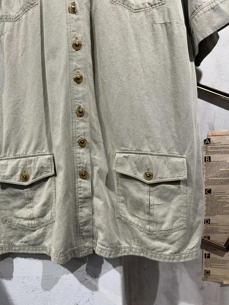 Peter Hahn beige short-sleeve shirt 5