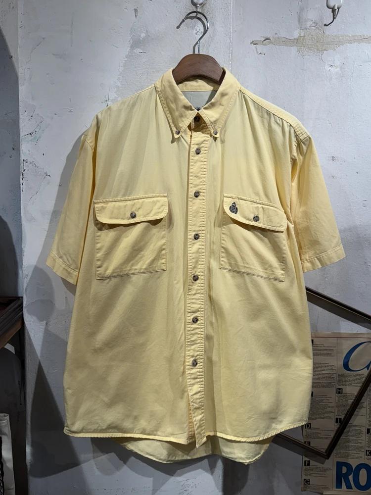 Bugle Boy yellow short-sleeve shirt 3