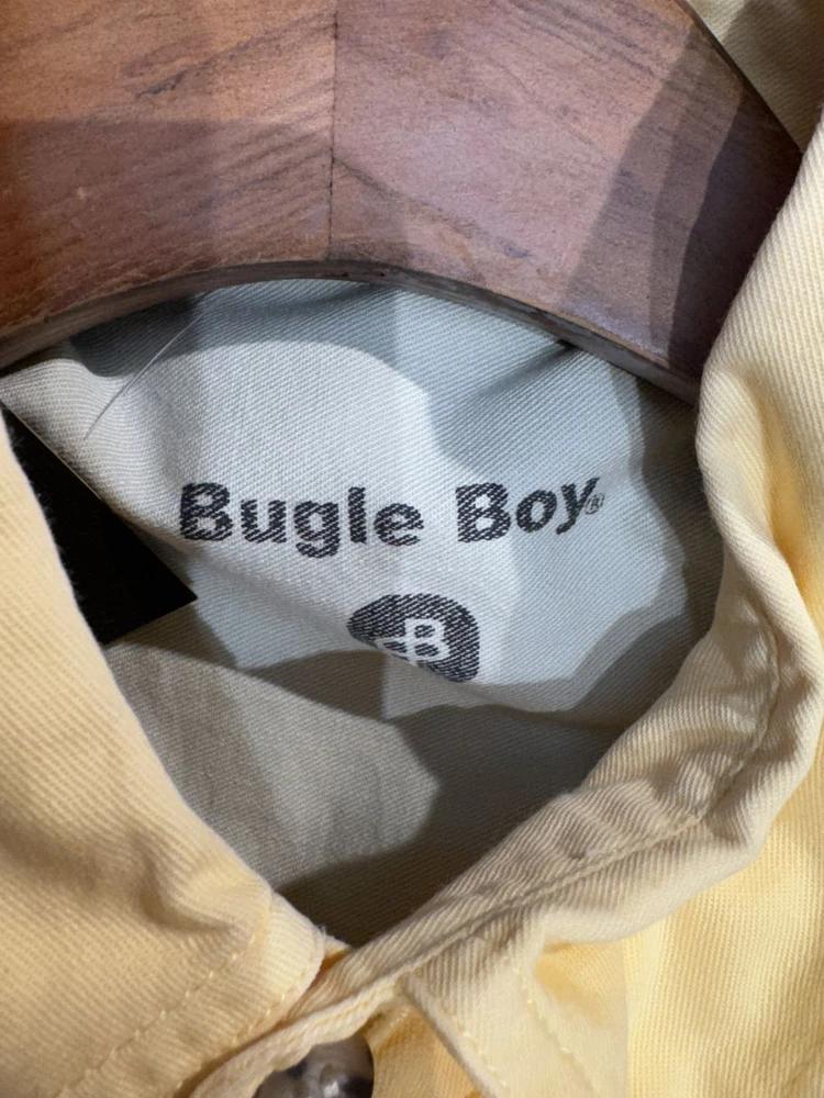 Bugle Boy yellow short-sleeve shirt 6