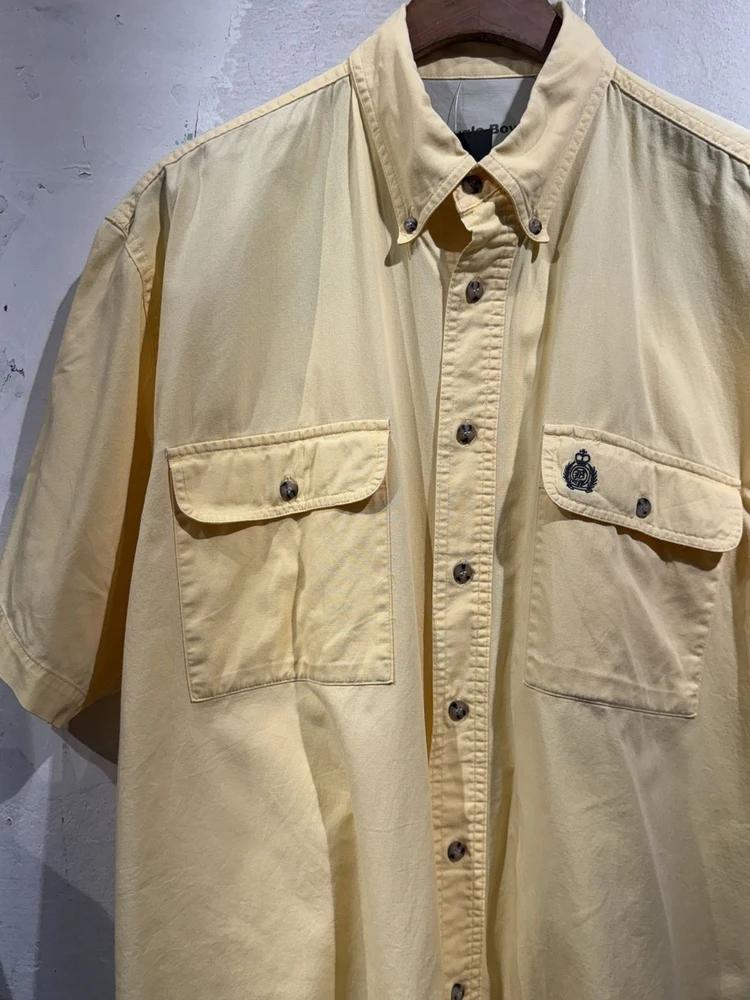 Bugle Boy yellow short-sleeve shirt 4