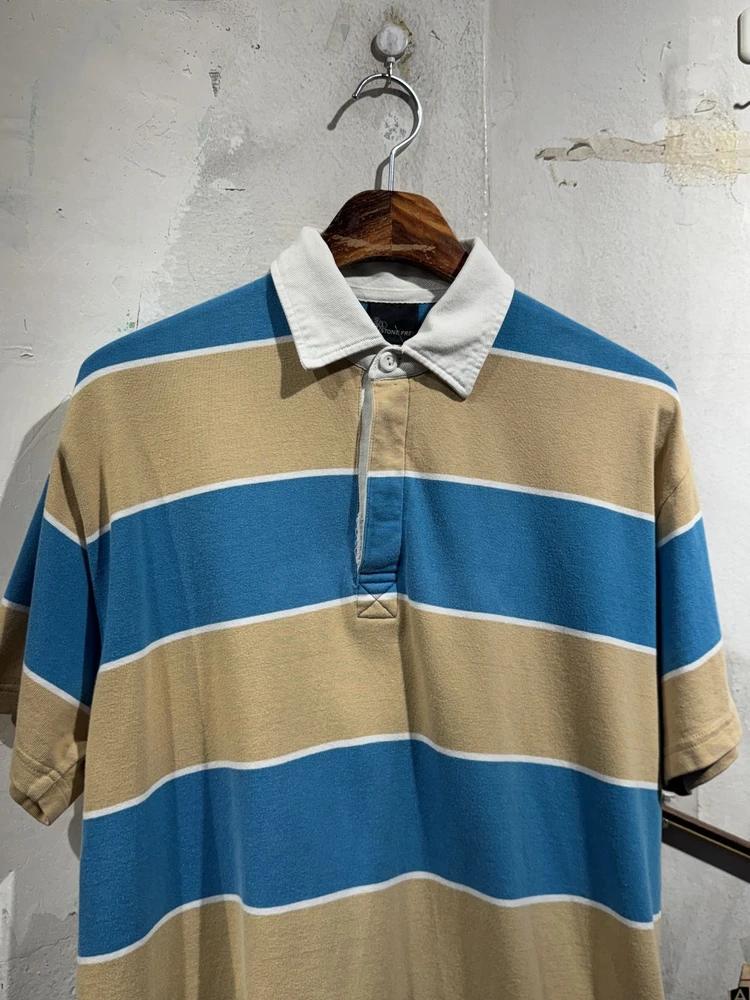 Stone Free striped polo shirt 4