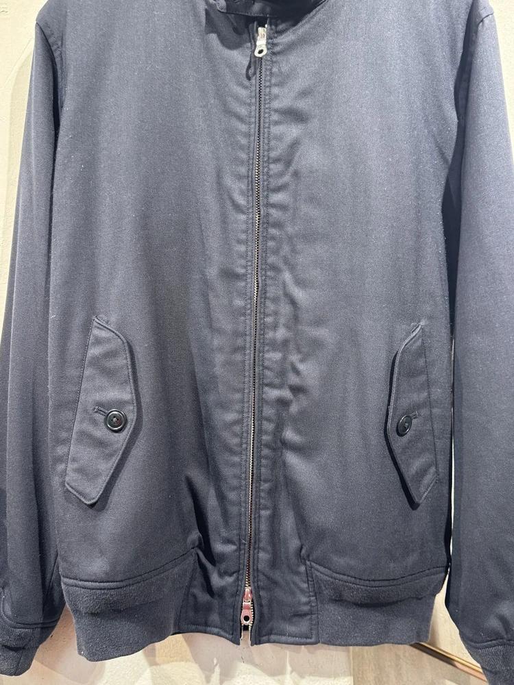 Beams navy bomber jacket_f 4