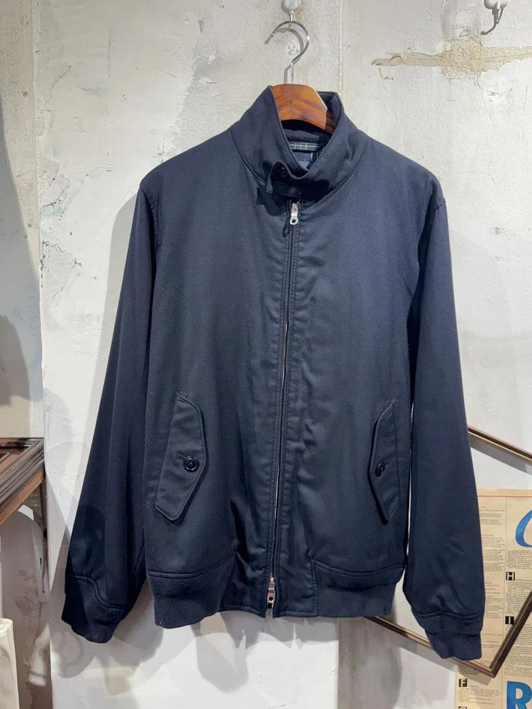 Beams navy bomber jacket_f 3