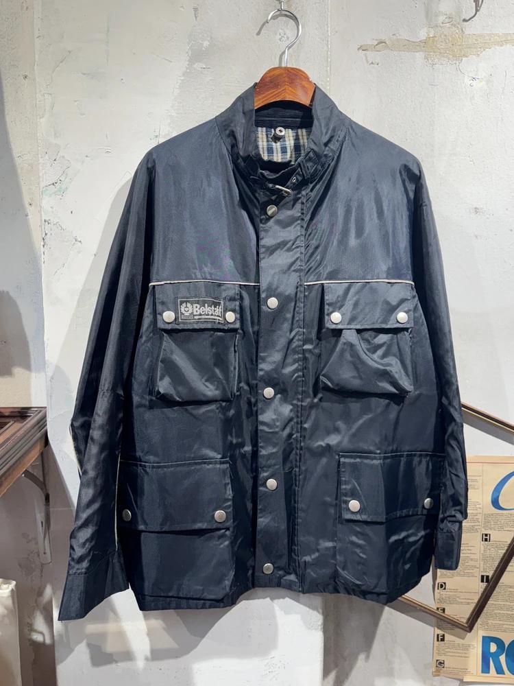 Belstaff dark navy field jacket_f 3